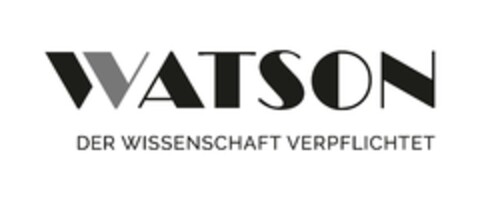 WATSON DER WISSENSCHAFT VERPFLICHTET Logo (EUIPO, 11.06.2024)