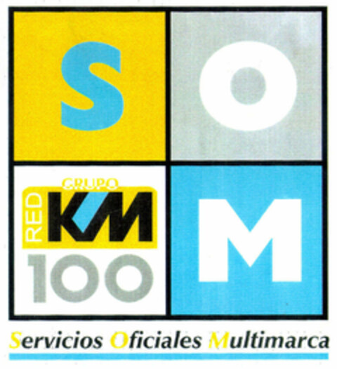 SOM GRUPO RED KM 100 Logo (EUIPO, 19.05.1999)