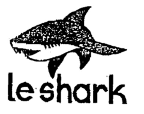 Le shark Logo (EUIPO, 10/21/1999)