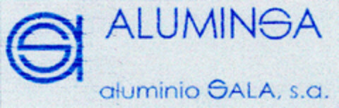 as ALUMINSA aluminio SALA, s.a. Logo (EUIPO, 14.03.2000)