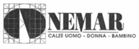 NEMAR CALZE UOMO - DONNA - BAMBINO Logo (EUIPO, 15.09.2000)