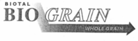 BIOTAL BIO GRAIN WHOLE GRAIN Logo (EUIPO, 19.03.2001)