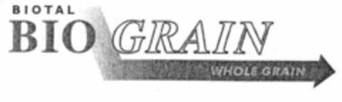 BIOTAL BIO GRAIN WHOLE GRAIN Logo (EUIPO, 03/19/2001)