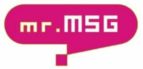 mr. MSG Logo (EUIPO, 01/10/2006)