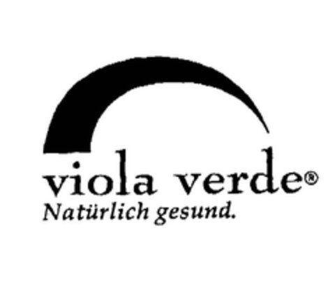 viola verde Natürlich gesund. Logo (EUIPO, 14.09.2006)