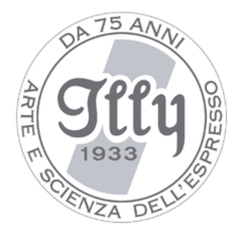 Illy 1933 DA 75 ANNI ARTE E SCIENZA DELL'ESPRESSO Logo (EUIPO, 27.03.2008)