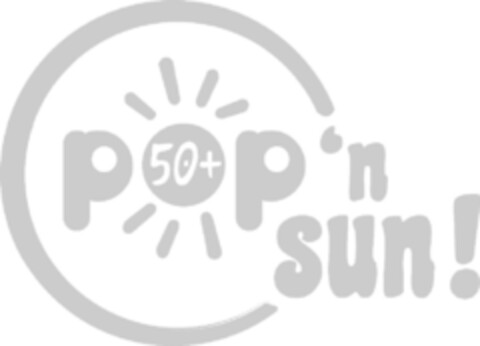 50+ pop'n sun! Logo (EUIPO, 07.05.2008)