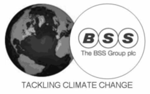 BSS The BSS Group plc TACKLING CLIMATE CHANGE Logo (EUIPO, 20.08.2008)