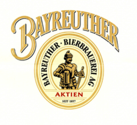 Bayreuther BAYREUTHER.BIERBRAUEREI AG AKTIEN SEIT 1857 Logo (EUIPO, 02.03.2009)