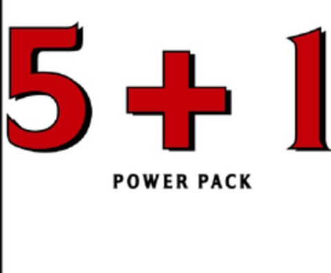 5+1 POWER PACK Logo (EUIPO, 07.08.2009)