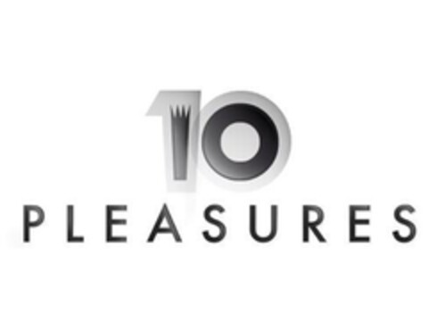 10 PLEASURES Logo (EUIPO, 02.09.2010)