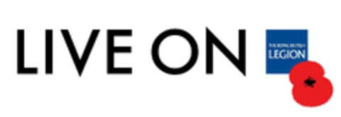 LIVE ON THE ROYAL BRITISH LEGION Logo (EUIPO, 06.08.2014)