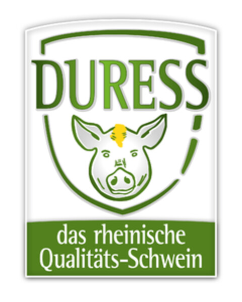 DURESS das rheinische Qualitäts-Schwein Logo (EUIPO, 15.12.2016)