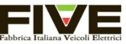 FIVE Fabbrica Italiana Veicoli Elettrici Logo (EUIPO, 01/29/2018)