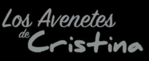 Los Avenetes de Cristina Logo (EUIPO, 04/16/2018)