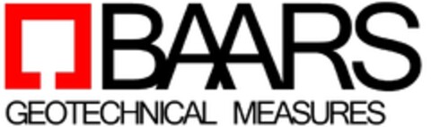 BAARS geotechnical measures Logo (EUIPO, 04/23/2018)