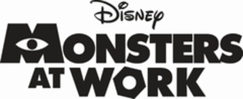 DISNEY MONSTERS AT WORK Logo (EUIPO, 20.09.2019)