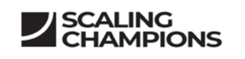 SCALING CHAMPIONS Logo (EUIPO, 12.08.2021)