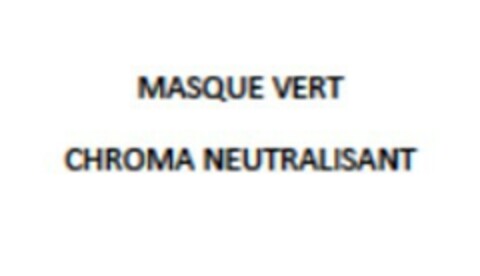 MASQUE VERT CHROMA NEUTRALISANT Logo (EUIPO, 03.11.2021)