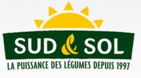 SUD & SOL LA PUISSANCE DES LÉGUMES DEPUIS 1997 Logo (EUIPO, 06/09/2022)