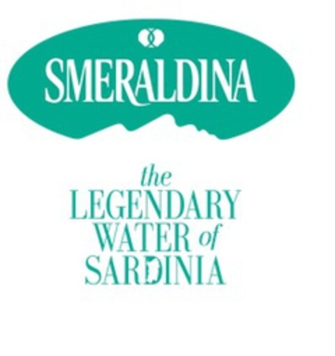 SMERALDINA the LEGENDARY WATER of SARDINIA Logo (EUIPO, 06/22/2022)