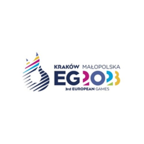 KRAKÓW MALOPOLSKA EG2023 3rd EUROPEAN GAMES Logo (EUIPO, 23.11.2022)