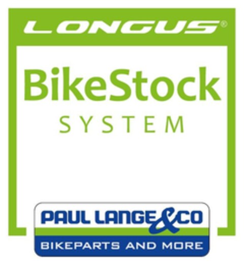 LONGUS BikeStock SYSTEM PAUL LANGE & CO BIKEPARTS AND MORE Logo (EUIPO, 23.05.2023)