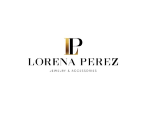 LP LORENA PEREZ JEWELRY & ACCESSORIES Logo (EUIPO, 04.08.2023)