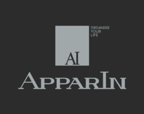 AI APPARIN ORGANISE YOUR LIFE Logo (EUIPO, 11/21/2023)