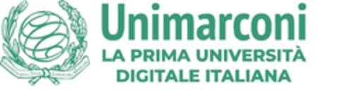 UNIVERSITÀ DEGLI STUDI GUGLIELMO MARCONI Unimarconi LA PRIMA UNIVERSITÀ DIGITALE ITALIANA Logo (EUIPO, 12.12.2023)