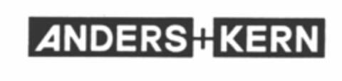 ANDERS+KERN Logo (EUIPO, 12.06.1996)
