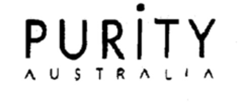 PURITY AUSTRALIA Logo (EUIPO, 03.10.1996)