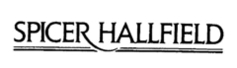 SPICER HALLFIELD Logo (EUIPO, 23.09.1997)