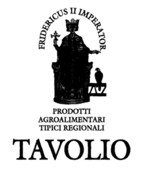 TAVOLIO FRIDERICUS II IMPERATOR PRODOTTI AGROALIMENTARI TIPICI REGIONALI Logo (EUIPO, 11.12.1997)