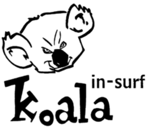 Koala in-surf Logo (EUIPO, 30.09.1999)