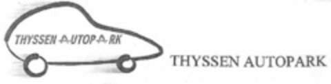 THYSSEN AUTOPARK THYSSEN AUTOPARK Logo (EUIPO, 23.03.2000)