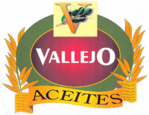 V VALLEJO ACEITES Logo (EUIPO, 14.02.2001)