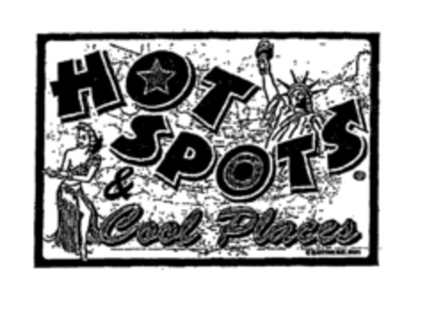 HOT SPOTS & Cool Places Logo (EUIPO, 26.07.2001)