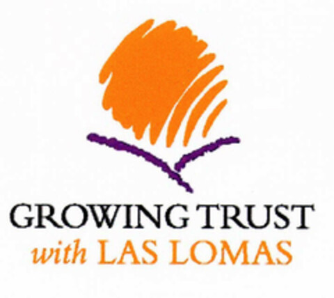 GROWING TRUST with LAS LOMAS Logo (EUIPO, 12.07.2002)