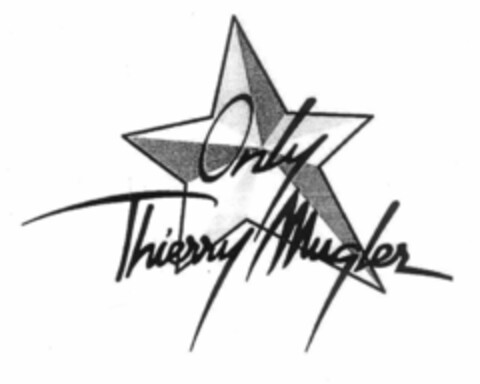 Only Thierry Mugler Logo (EUIPO, 24.07.2002)