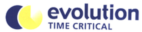 evolution TIME CRITICAL Logo (EUIPO, 04/09/2003)