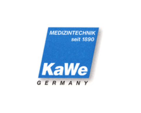 KaWe GERMANY MEDIZINTECHNIK seit 1890 Logo (EUIPO, 02.03.2006)