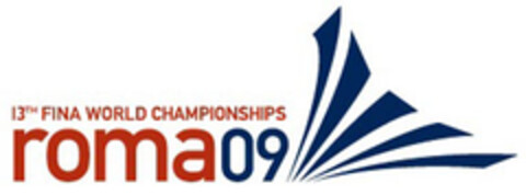 13 FINA WORLD CHAMPIONSHIPS roma09 Logo (EUIPO, 12.03.2007)