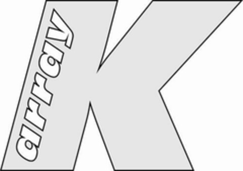 K array Logo (EUIPO, 12.04.2007)