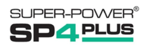 SUPER-POWER SP4PLUS Logo (EUIPO, 09/10/2007)