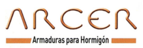 ARCER Armaduras para Hormigón Logo (EUIPO, 12/28/2007)