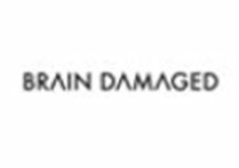 BRAIN DAMAGED Logo (EUIPO, 24.07.2008)