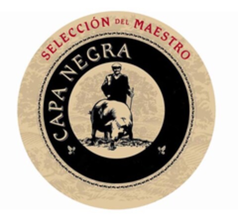 CAPA NEGRA SELECCIÓN DEL MAESTRO Logo (EUIPO, 05.12.2008)