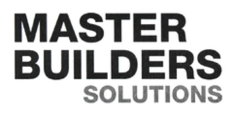 MASTERS BUILDERS SOLUTIONS Logo (EUIPO, 12/27/2010)