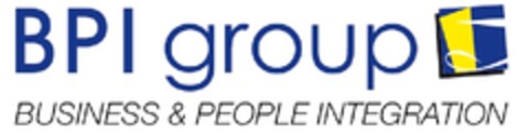 BPI group BUSINESS & PEOPLE INTEGRATION Logo (EUIPO, 15.02.2011)